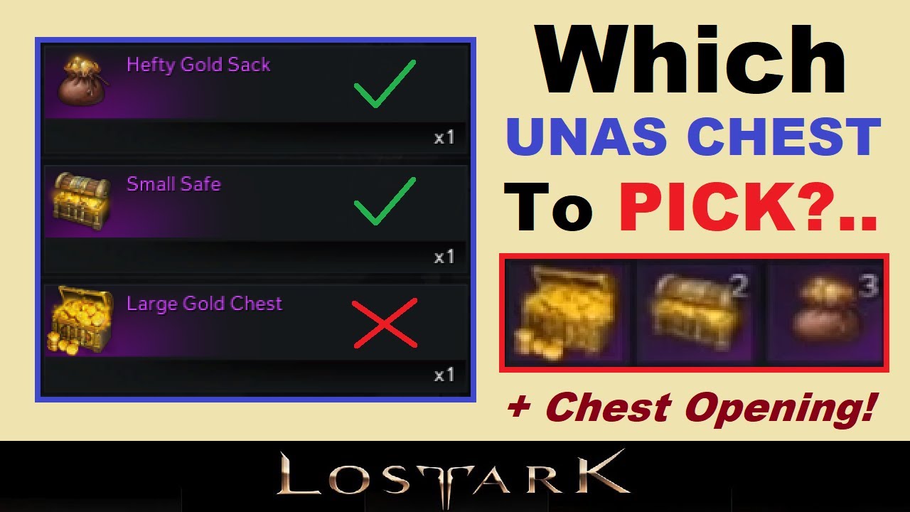 Used all my luck, opened 2 large gold chest and got giant gold bar :  r/lostarkgame