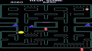 ARCADE HACK PACMAN PLUS ALL MAZES IN SEQUENCES 96 IN 1 v4 PAC MAN David Widel 2005 HOMEBREW