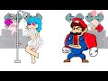 FNF Spooky Battle with Mario Characters | Friday Night Funkin' Animation