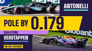 Kimi Antonelli takes Austin pole by 0.179 from Verstappen
