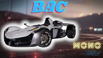 BAC Mono - Need For Speed: Most Wanted(2012) | PC Gameplay