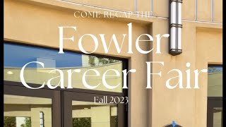 Recap of the Fowler College of Business Career Fair!