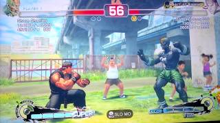 Ryu vs Dhalsim - Zombiejohnny005 SSF4AE ver 2012