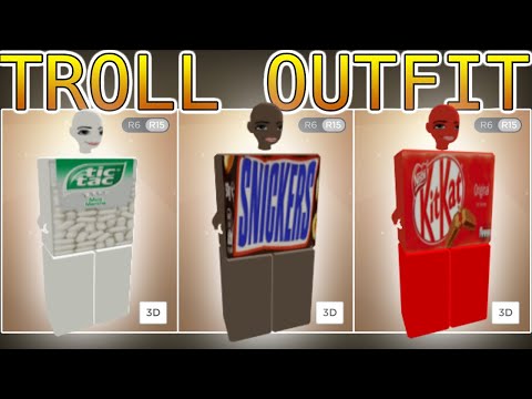 Roblox troll avatars that cost 0 robux! 