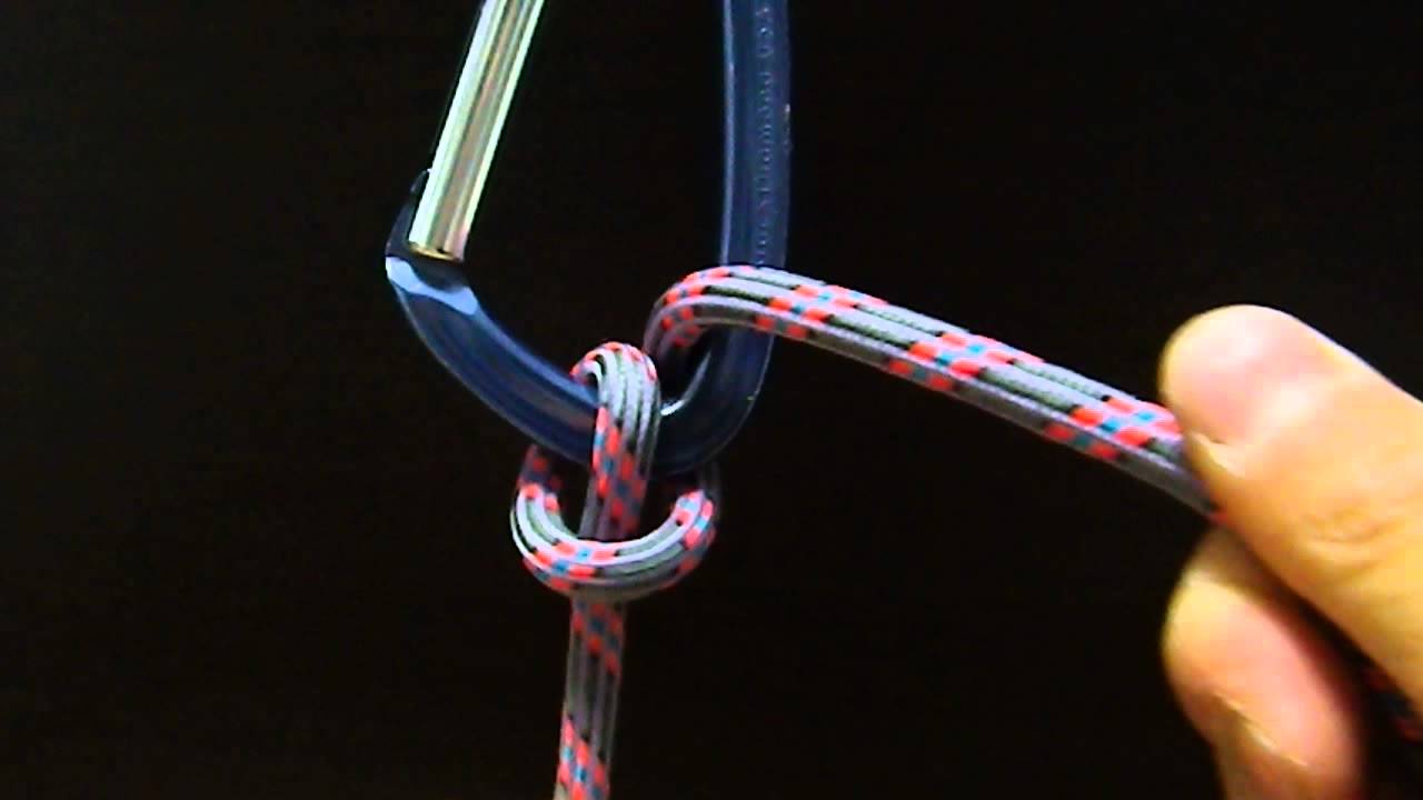 ロープワークを動画で説明 イタリアンヒッチ 半マスト結び Youtube