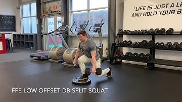 FFE LOW OFFSET DB SPLIT SQUAT