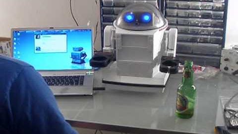 Hacked Tomy Omnibot Bluetooth Robot Version 1