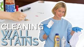 How to Remove Tough Stains from Walls