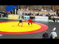 Wrestlingringen deutschemeisterschaft 2024 u  17 bis 80 kg deni kosumow  felix schmitt