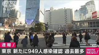 東京で新たに949人感染　おとといの888人上回り最多(2020年12月26日)