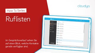 How to Cloudya: Die Cloud Telefonanlage von NFON erfolgreich nutzen (Ruflisten)