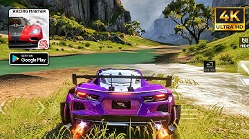 Racing Master Mobile 4k Max Graphics | Open world Gameplay🔥