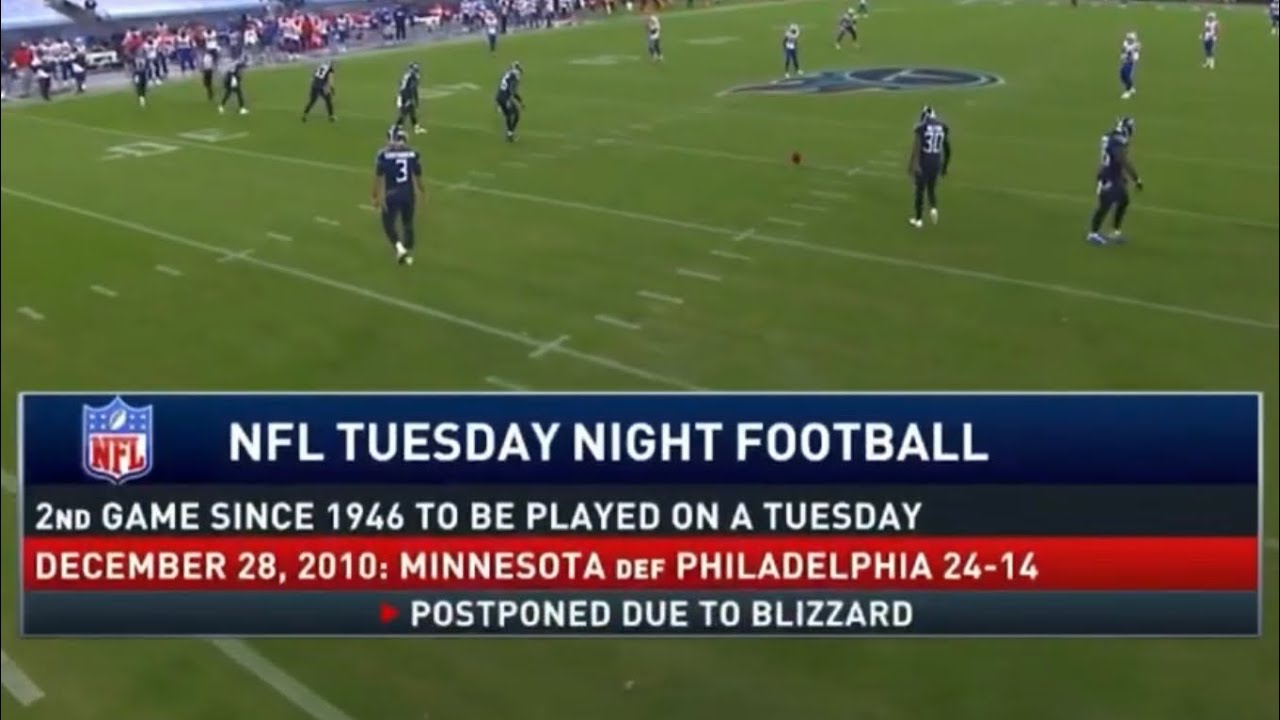 Rare “Tuesday Night Football” Intro - 2020 NFL Bills at Titans on CBS  Sports (1st time in 70 years) 