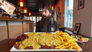 WIN €50 IF YOU CAN FINISH THIS SCHNITZEL CHALLENGE IN GERMANY THAT