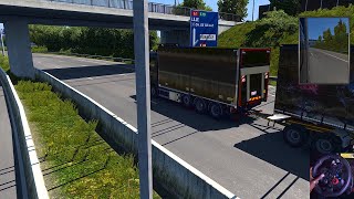#eurotrucksimulator2 - man tg3 rigid with tuned engine + tandem trailer