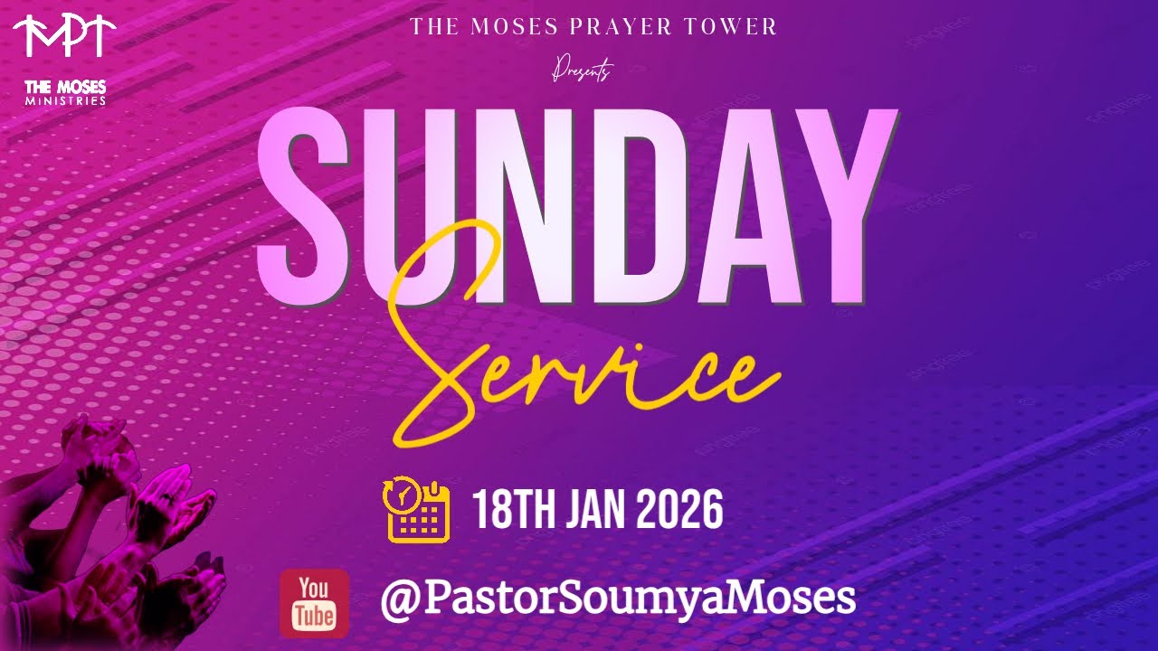 Sunday Service | 18th Jan 2026 | The Moses Prayer Tower | Pastor Soumya ...