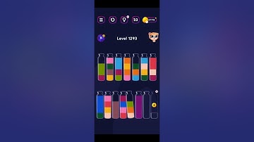 Get Color Water Sort Puzzle Level 1291 to Level 1295