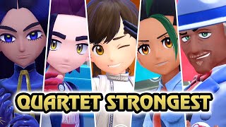 Pokémon Scarlet & Violet - Quartet Strongest Trainers Battles (HQ)