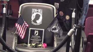 POW-MIA Chair of Honor Dedication Ceremony