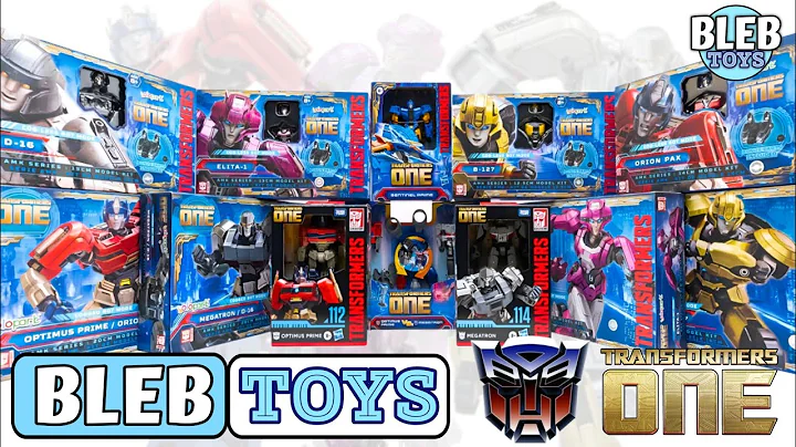 Transformer Toys Collection Unboxing ASMR toy review no talking | Transformers one Studio series