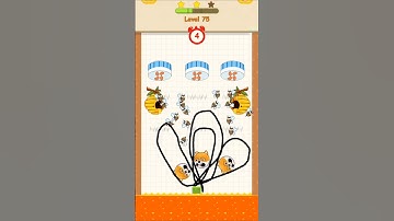 #save The Dog #level 75 #how to we get 3 Stars #yt #shorts #savethedoge