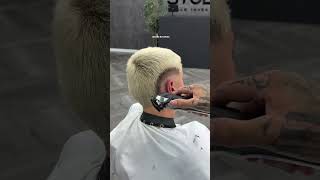 The BLONDE BURST FADE Barber Tutorial 💈✨ STEP BY STEP with ASMR Sounds + Walkthrough 🗣️