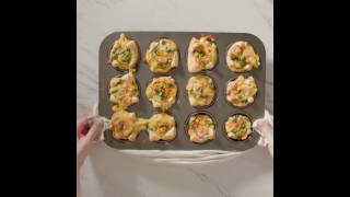Ham and Cheese Mini Quiches