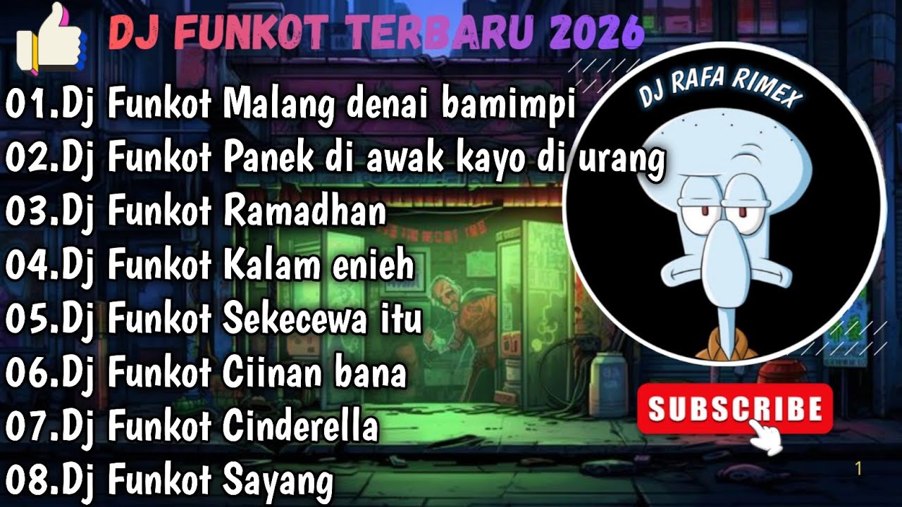 DJ TIKTOK TERBARU 2026 FUL BASS▪︎ DJ FUNKOT MINANG MALANG DENAI BAMIMPI  FUL ALBUN