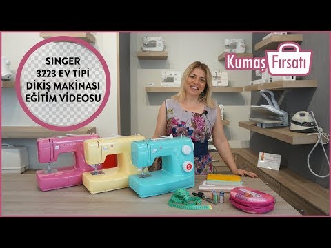 Singer 3223 Ev Tipi Renkli Dikiş Makinası Eğitim Videosu