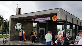 Metro Warszawa M2 Targówek Mieszkaniowy Cała Stacja Gotowa 19 05 2019