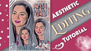 Most Viral Aesthetic Edit || PicsArt Editing Tutorial || Fanpage Tutorial || Easy Tutorial