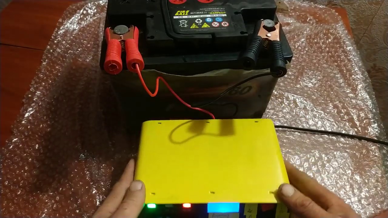 AJ-618D, автоматическое зарядное устройство12-24в.