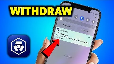 How To Withdraw Crypto Money To Bank on Crypto.com Step By Step