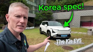 All-Electric Family Suv I Drive The New Kia Ev5 In Korea