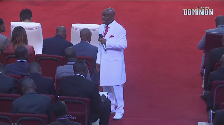ANOINTING TO SEE BY BISHOP DAVID OYEDEPO