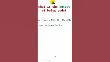 map method in javascript | Javascript interview questions