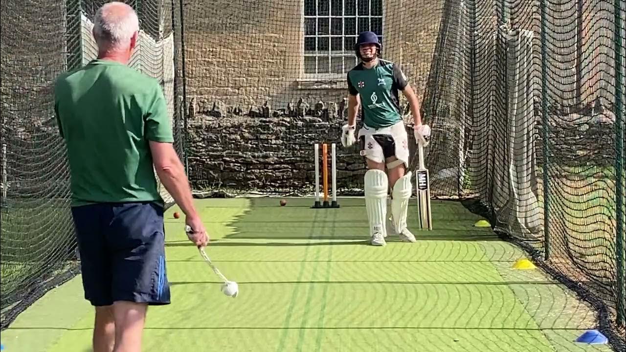 Batting Attack, front foot 2a Targets x3, front on YouTube