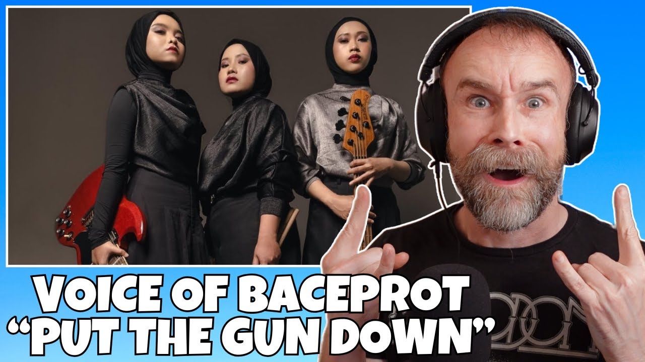 Голос Baceprot - «Put The Gun Down» Реакция: Я ЛЮБЛЮ ЭТУ ГРУППУ!