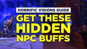 Horrific Visions Guide: Get These Hidden NPC BUFFS!