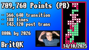 MY FIRST 700K IN NES TETRIS!!!