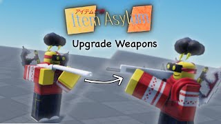 Every Upgradeable Weapon in Roblox Item Asylum