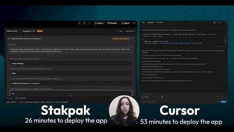 Cursor Agent vs. Stakpak Agent: Deploy Nextjs app to AWS with AI