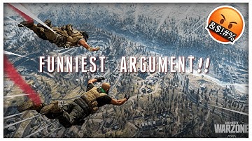 FUNNIEST TEAM ARGUMENT IN WARZONE...(Call of Duty Funny Moments)