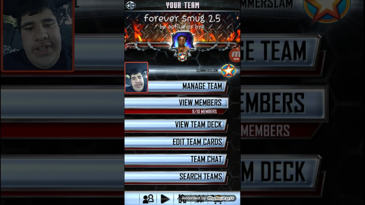 Wwe supercard rd showcase and my new team!!