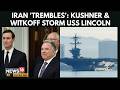 US Envoys At Sea Witkoff And Kushner Visit USS Abraham Lincoln Amid Iran Tensions 4K