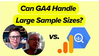 How to Analyze Large Test Sample Sizes in GA4