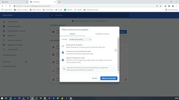 Vider le cache de Google Chrome