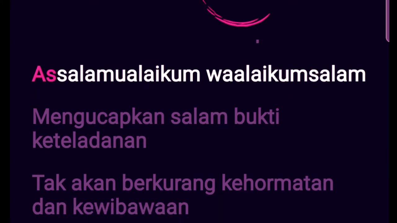 karaoke Assalamualaikum - gamma 1 lirik lagu instrumental karaoke pop Solo HF music karaoke Assalamualaikum - gamma 1 lirik lagu instrumental karaoke pop Solo HF music