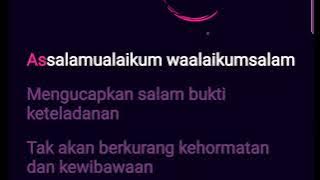 karaoke Assalamualaikum - gamma 1 lirik lagu instrumental karaoke pop Solo HF music