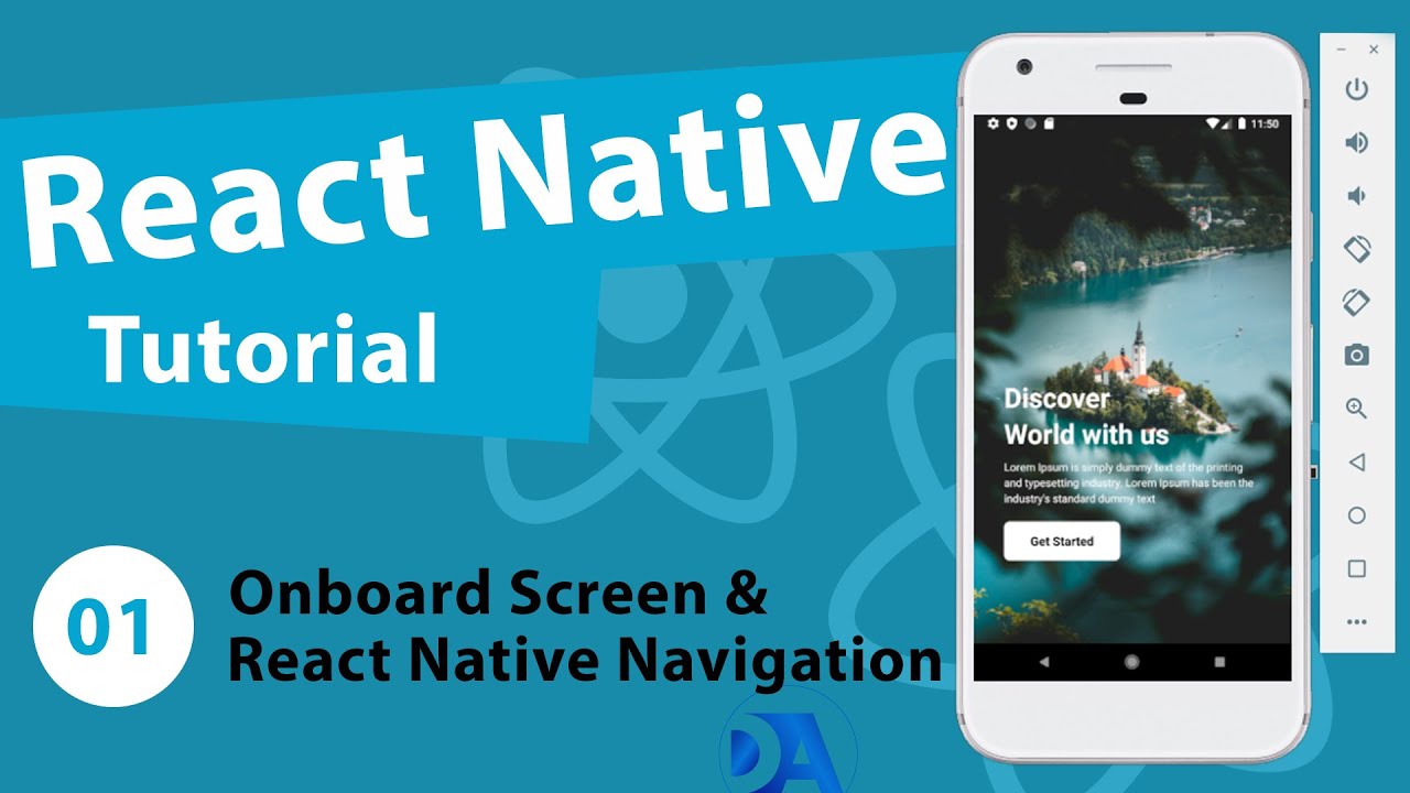 How to make an onboarding screen using React Native | Onboarding UI in React Native